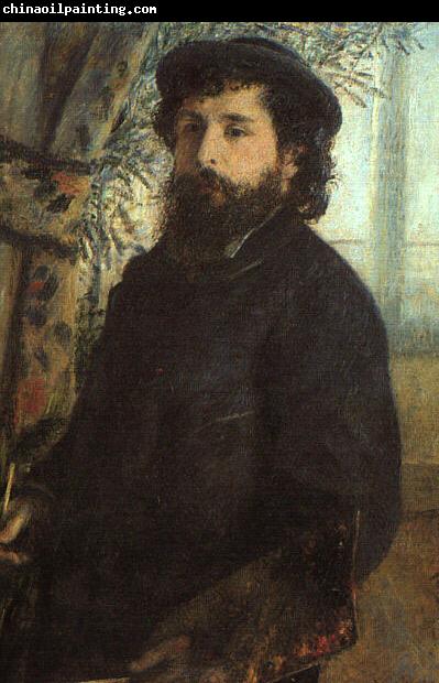 Pierre Renoir Portrait of Claude Monet